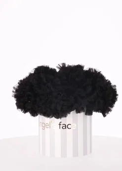 Angel's Face Charm Tutu Skirt - Black