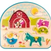 B. Animal Barnyard Wooden Puzzle (8pc)