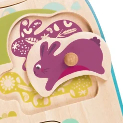 B. Animal Barnyard Wooden Puzzle (8pc)