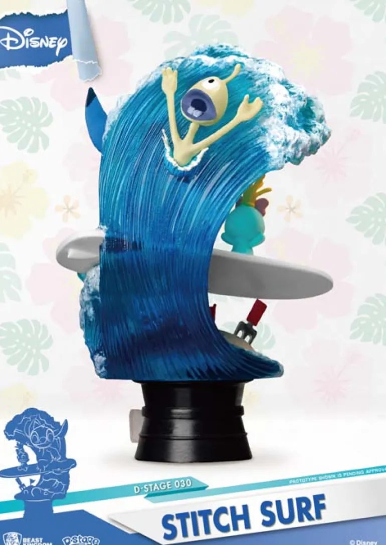 Beast Kingdom D Stage Lilo and Stitch Stitch Surf