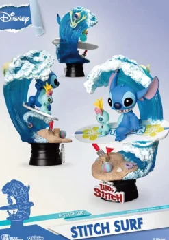Beast Kingdom D Stage Lilo and Stitch Stitch Surf