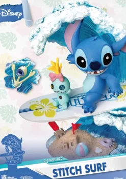 Beast Kingdom D Stage Lilo and Stitch Stitch Surf