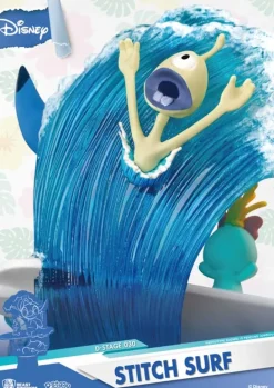 Beast Kingdom D Stage Lilo and Stitch Stitch Surf