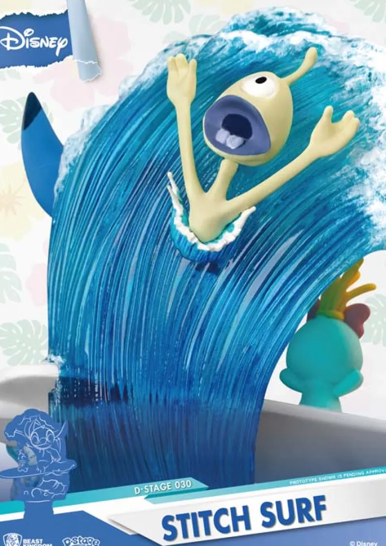 Beast Kingdom D Stage Lilo and Stitch Stitch Surf