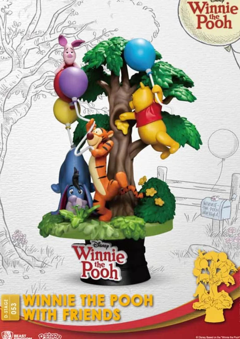 Beast Kingdom D Stage Winnie the Pooh with Friends