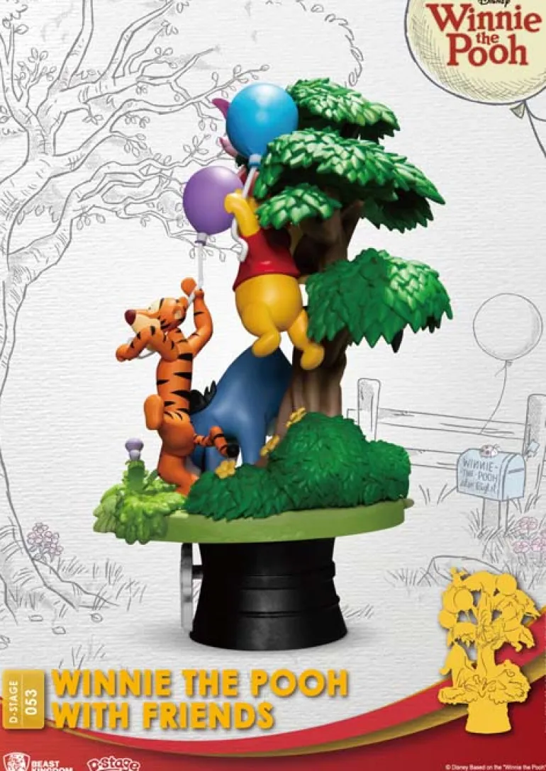 Beast Kingdom D Stage Winnie the Pooh with Friends