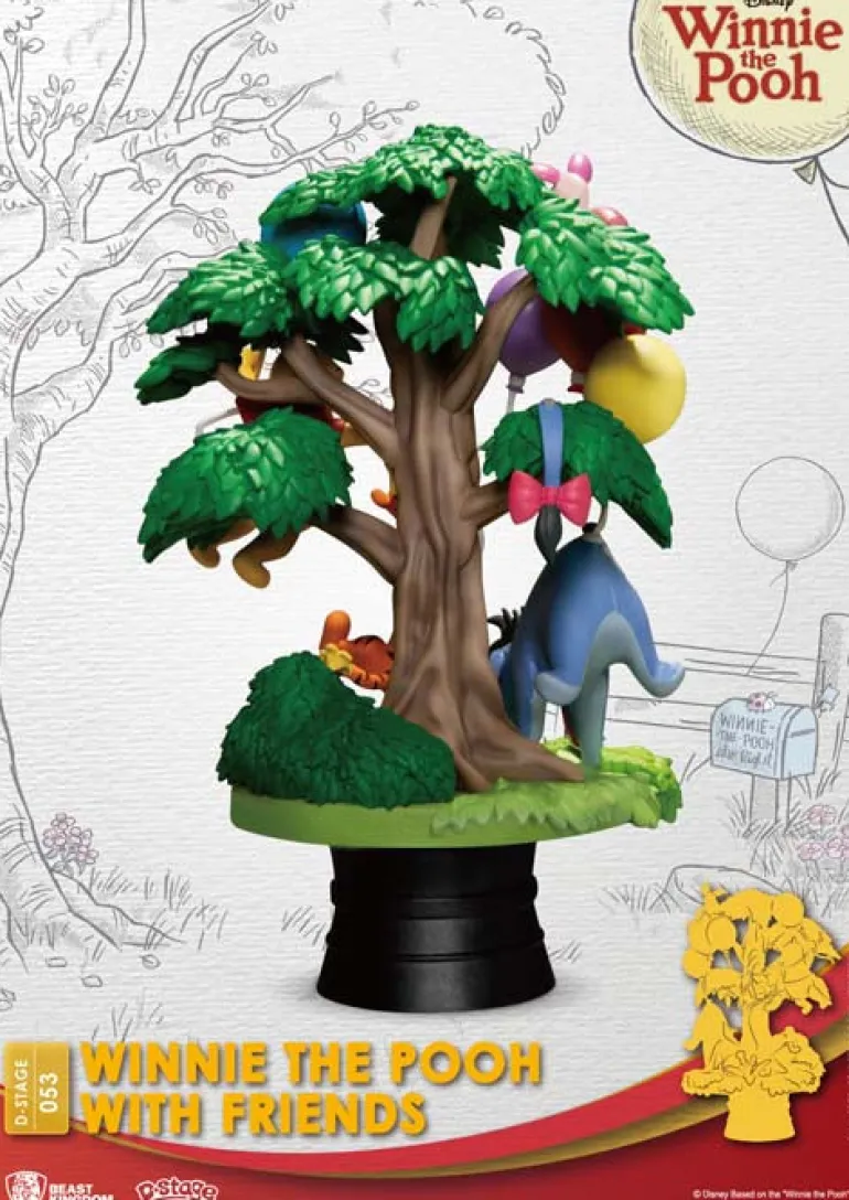 Beast Kingdom D Stage Winnie the Pooh with Friends