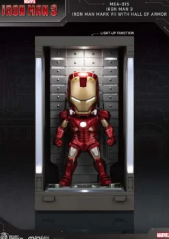 Beast Kingdom Mini Egg Attack Iron Man 3 Iron Man Mark VII with Hall of Armor