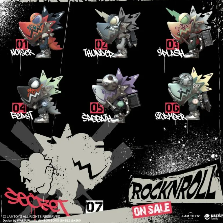 Chamelon Lizard Series 8 Figure Blind Box