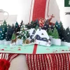3D Pop-Up Greeting Card – Christmas Forest Design - 15x20cm
