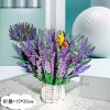 3D Pop-Up Greeting Card – Lavender Bouquet Design - 15x20cm