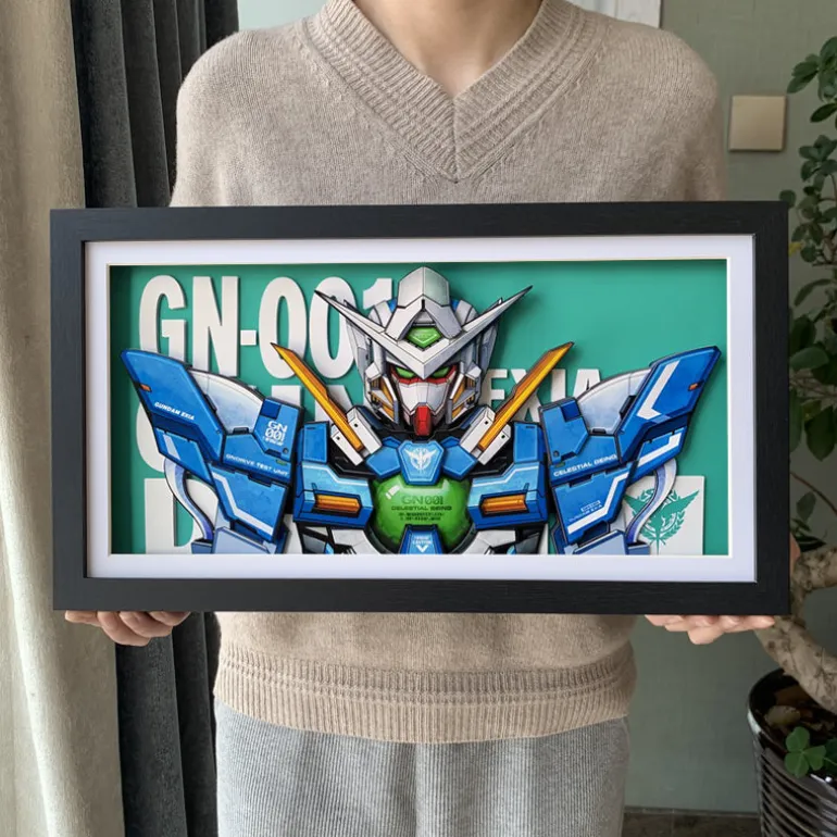3D Quilling Paper Craft - Gundam GN-001 Exia