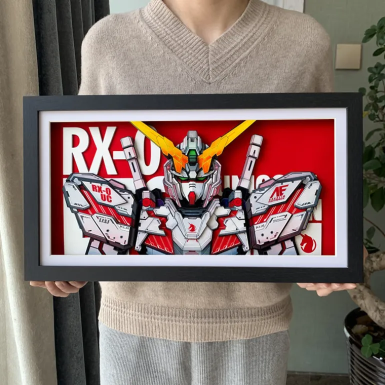 3D Quilling Paper Craft - Gundam RX-0
