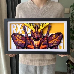 3D Quilling Paper Craft - Gundam RX-0 Unicorn Gundam Banshee Norn