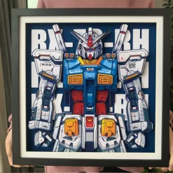3D Quilling Paper Craft - Gundam RX-78-RH