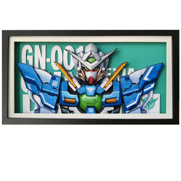 3D Quilling Paper Craft - Gundam GN-001 Exia