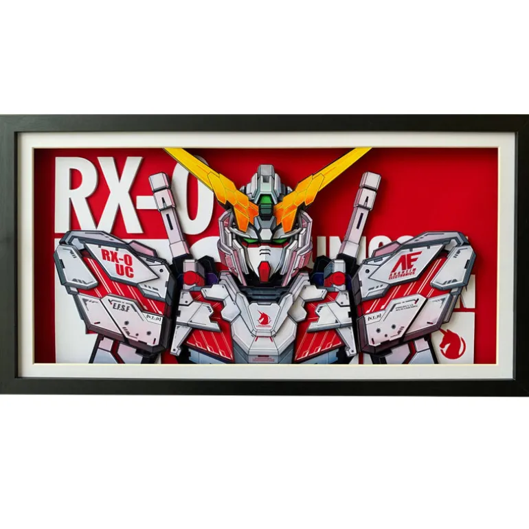 3D Quilling Paper Craft - Gundam RX-0