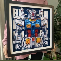 3D Quilling Paper Craft - Gundam RX-78-RH