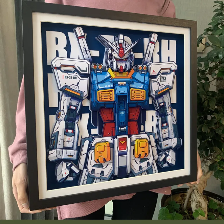 3D Quilling Paper Craft - Gundam RX-78-RH