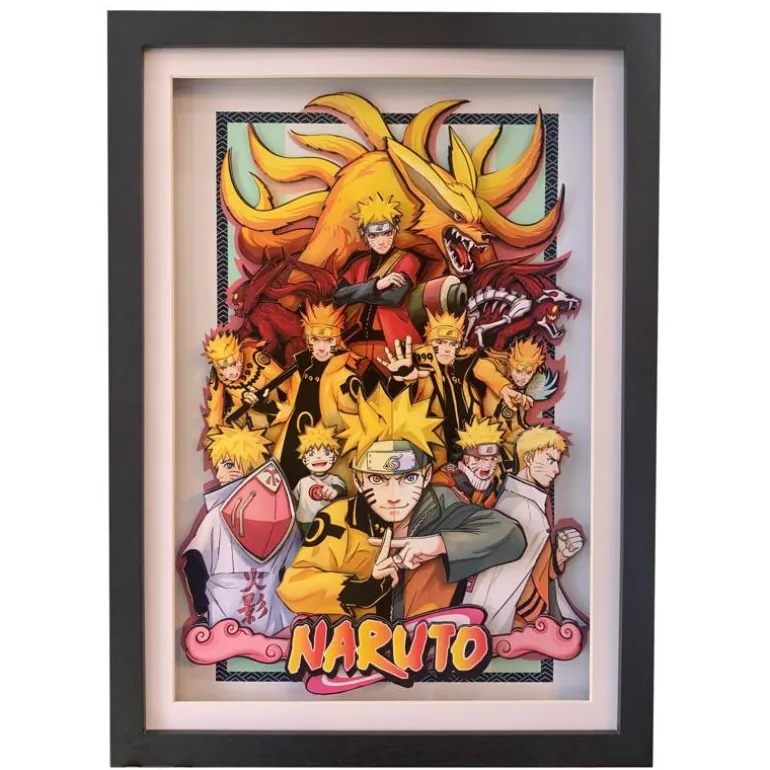 3D Quilling Paper Craft - Naruto Uzumaki