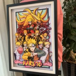 3D Quilling Paper Craft - Naruto Uzumaki