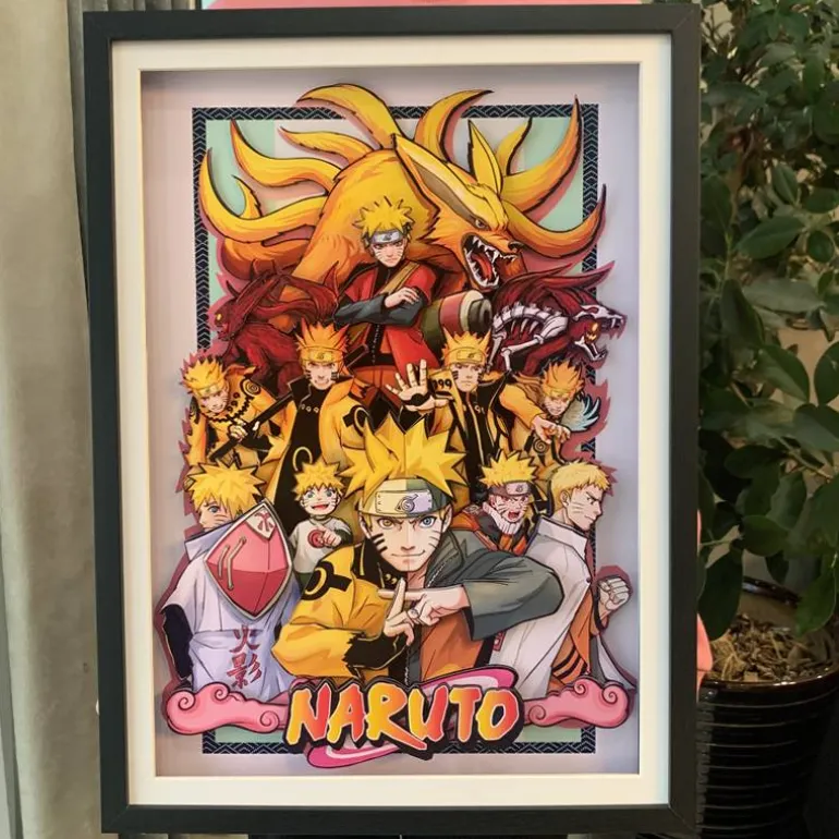 3D Quilling Paper Craft - Naruto Uzumaki