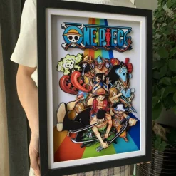 3D Quilling Paper Craft - One Piece Cover Page