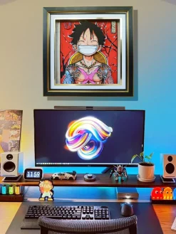 3D Quilling Paper Craft - One Piece - Luffy, the Straw Hat Kid