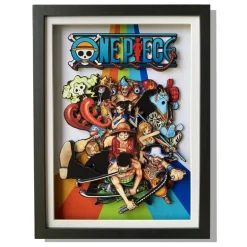 3D Quilling Paper Craft - One Piece Cover Page