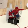 3D Spiderman Greeting Card & 1pc Envelope