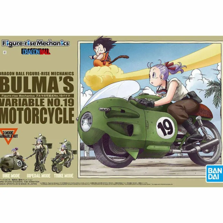 DRAGON BALL - FIGURERISE MECHANICS BULMA'S VARIABLE NO.19 MOTORCYCLE
