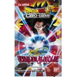 Dragon Ball Super Card Game UW2 Booster Pack Vermilion Bloodline second edition