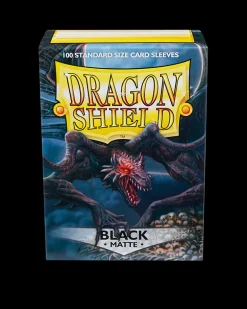Dragon Shield: Black - Matte Sleeves - Standard Size