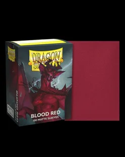 Dragon Shield: Blood Red - Matte Sleeves - Standard Size (100)