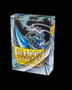 Dragon Shield: Clear - Matte Sleeves - Japanese Size