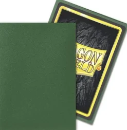 Dragon Shield: Forest Green - Matte Sleeves - Standard Size (100)