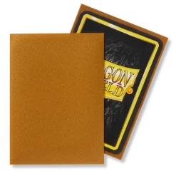 Dragon Shield: Gold - Matte Sleeves - Standard Size (100)