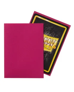 Dragon Shield: Magenta - Matte Sleeves - Standard Size (100)