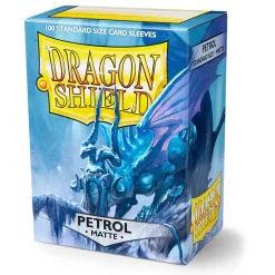Dragon Shield: Petrol - Matte Sleeves - Standard Size (100)