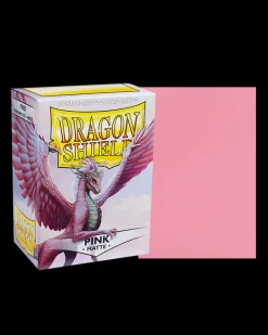 Dragon Shield: Pink - Matte Sleeves - Standard Size (100)