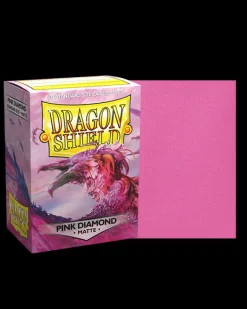 Dragon Shield: Pink Diamond - Matte Sleeves - Standard Size (100)
