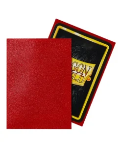 Dragon Shield: Ruby - Matte Sleeves - Standard Size (100)