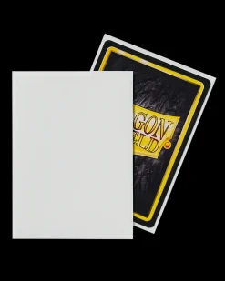 Dragon Shield: White - Matte Sleeves - Standard Size (100)