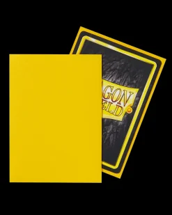 Dragon Shield: Yellow - Matte Sleeves - Standard Size (100)