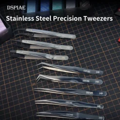 DSPIAE Stainless Steel Precision Tweezers