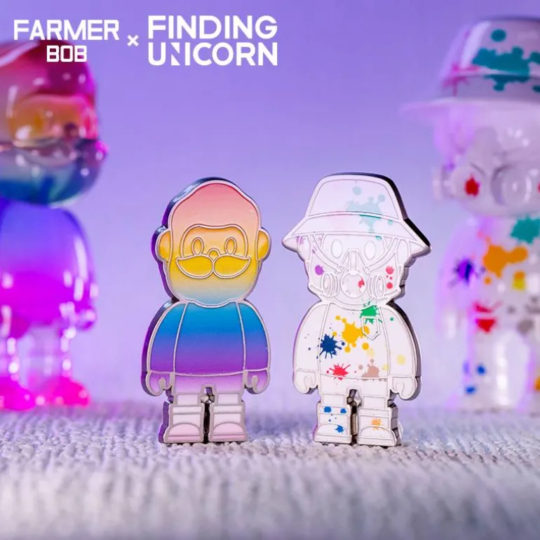 FINDING UNICORN - Farmer BOB Color Series Badage Blind Box
