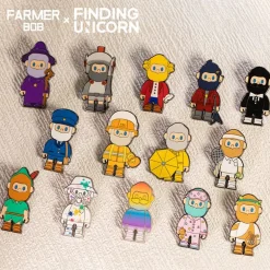 FINDING UNICORN - Farmer BOB Color Series Badage Blind Box
