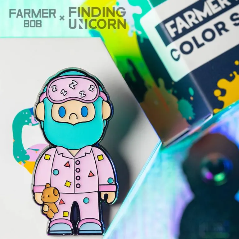 FINDING UNICORN - Farmer BOB Color Series Badage Blind Box