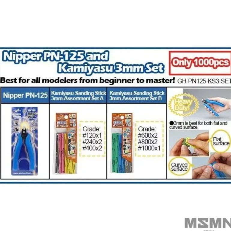GodHand - Nipper PN-125 & Kamiyasu Assortment set