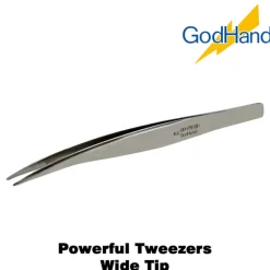 Godhand - Tweezers - Powerful Tweezers - (Wide Tip) GH-PS-SH